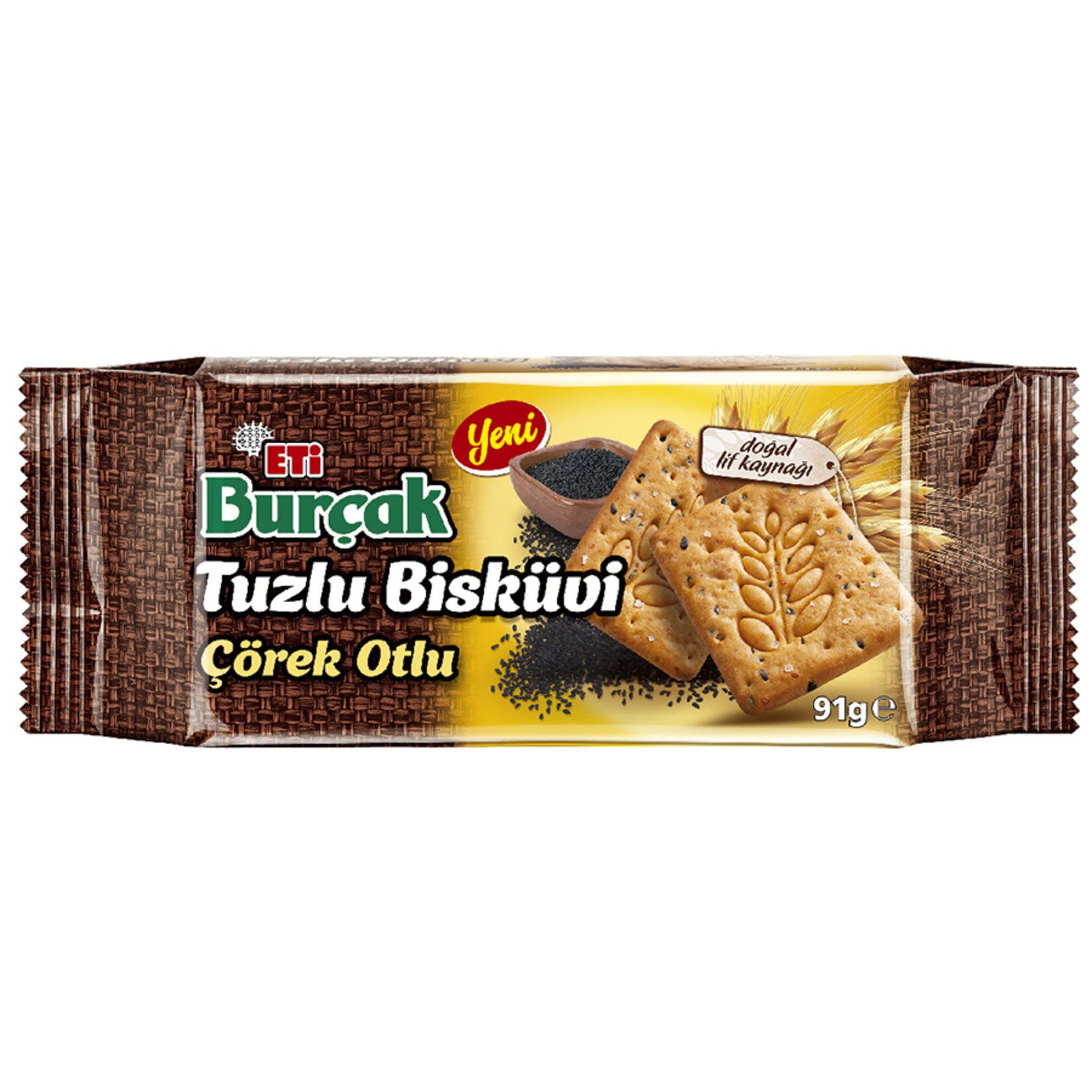 ETİ BURÇAK TUZLU ÇÖREKOTLU 91 GR