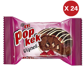 ETİ POPKEK VİŞNE  60 GR (24 ADET)