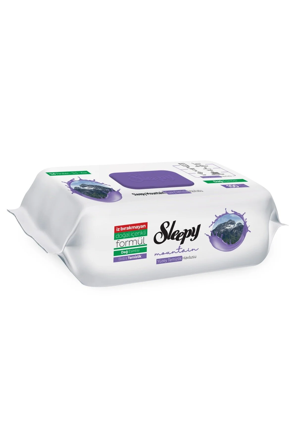 SLEEPY YÜZEY TEMİZLİK HAVLUSU DAĞ ESİNTİSİ 100 YAPRAK