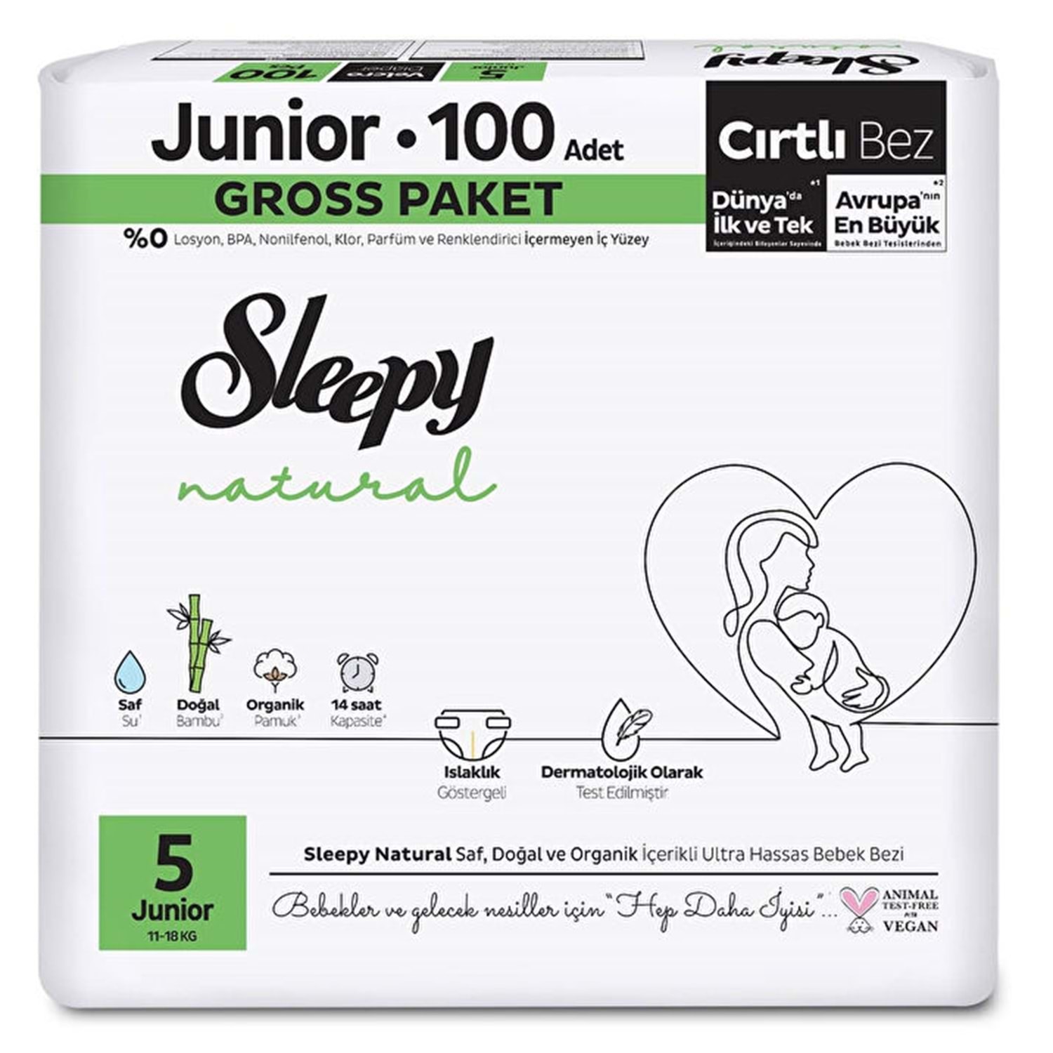 SLEEPY NATURAL GROSS JUNIOR 5 NO