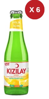KIZILAY MEYVELİ LİMONLU 200 ML 6 ADET