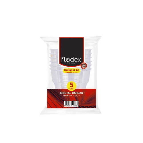 FLODEX KR!STAL BARDAK 5'Li 