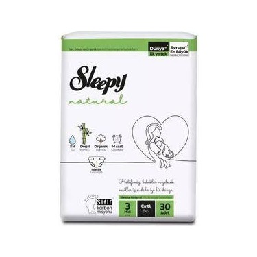 SLEEPY BEBEK BEZİ 3 NUMARA 30'LU