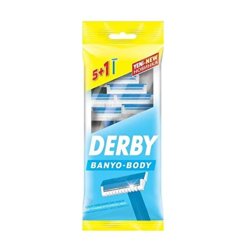 DERBY BANYO TRAŞ BIÇAĞI  5+1 POŞET