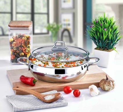 POLOCHEF HRD-126 ÇELİK TENCERE 26 CM