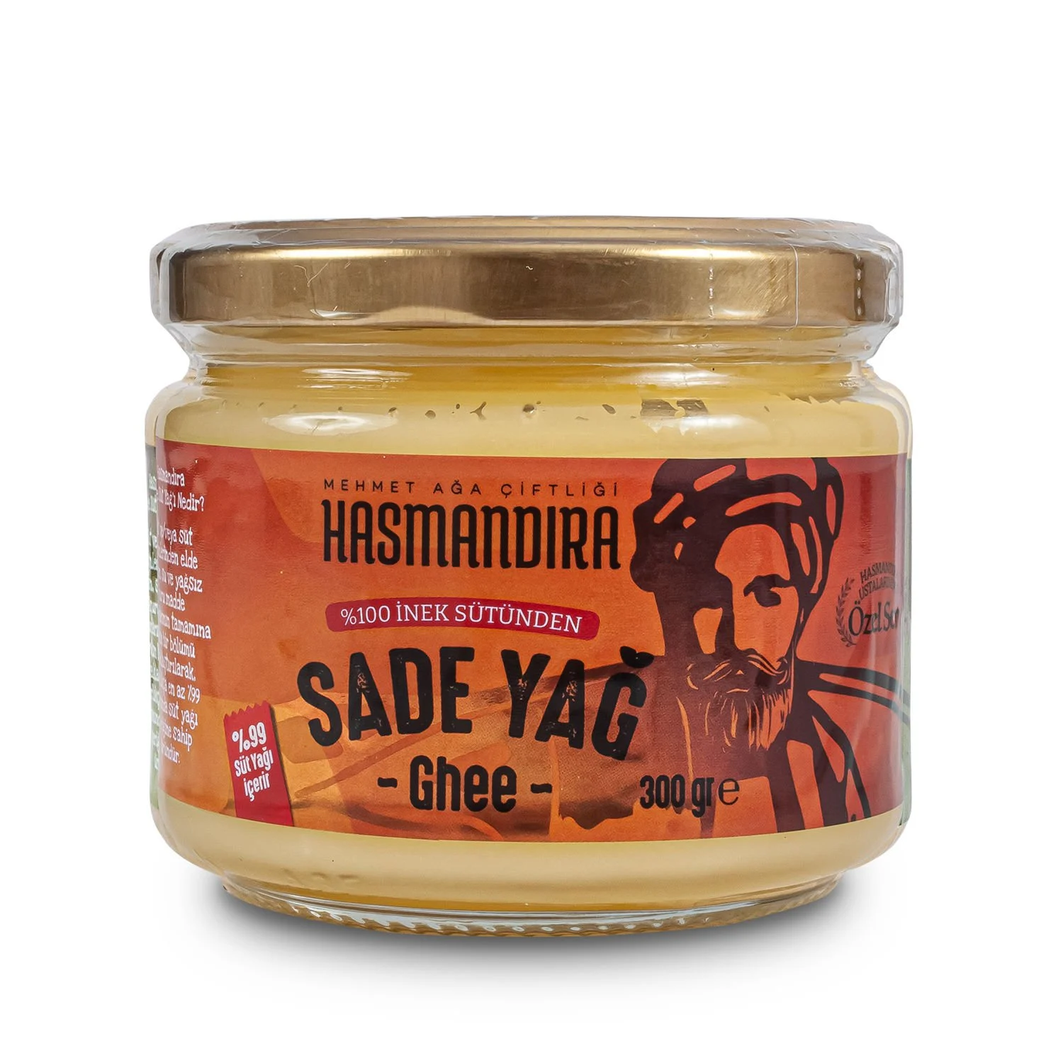 HASMANDIRA GHEE SADE YAĞ İNEK 300 GR