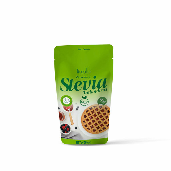 Fibrelle Zero Slim Tatlandırıcı Stevia 400 g
