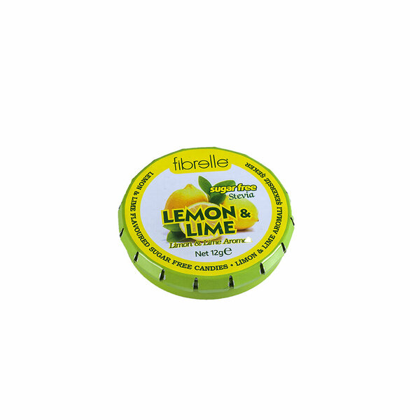 Fibrelle Stevialı Şekersiz Şeker Limon & Lime Aromalı