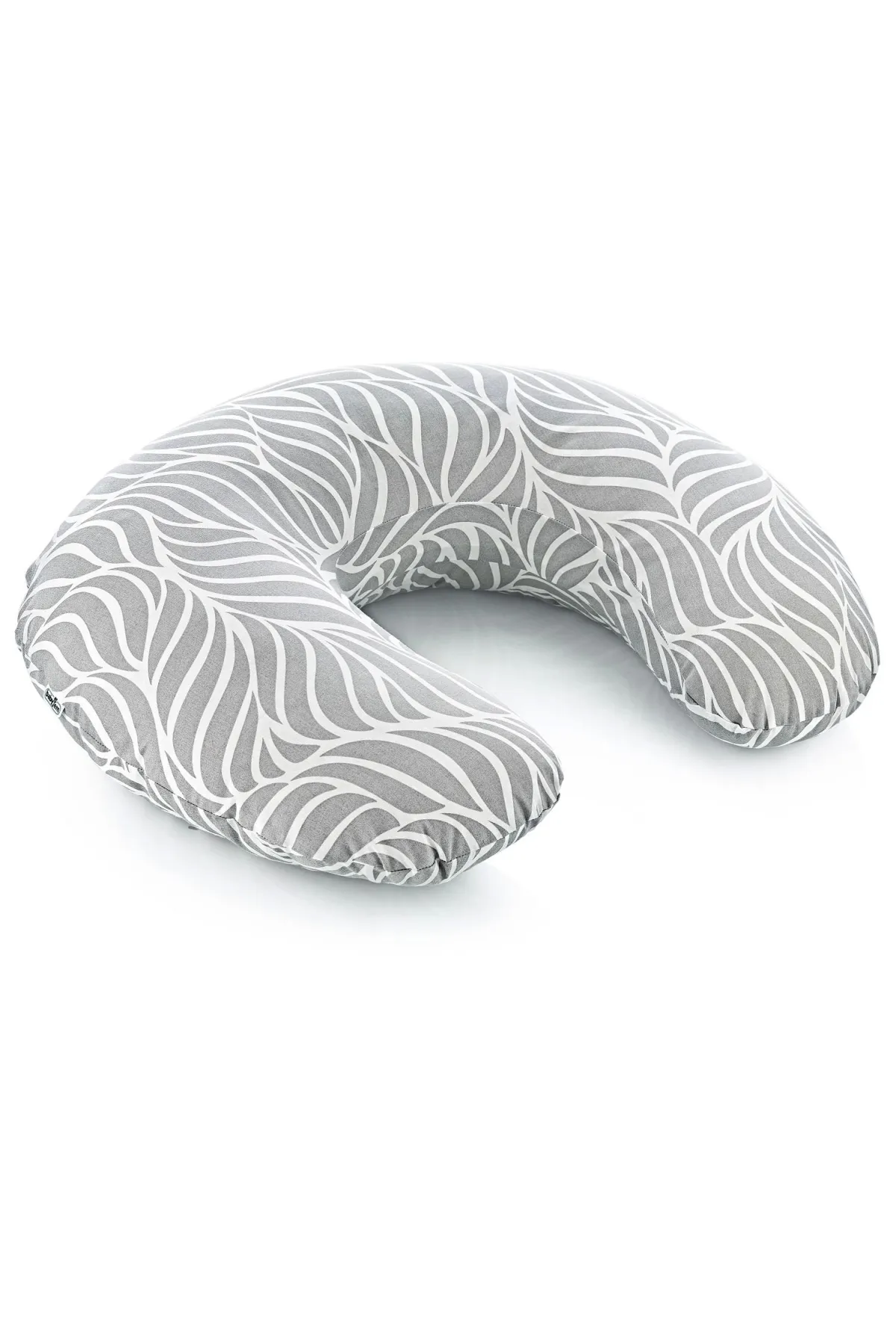  BABYJEM 082 EMZİRME VE DESTEK MİNDERİ GRİ YAPRAK-