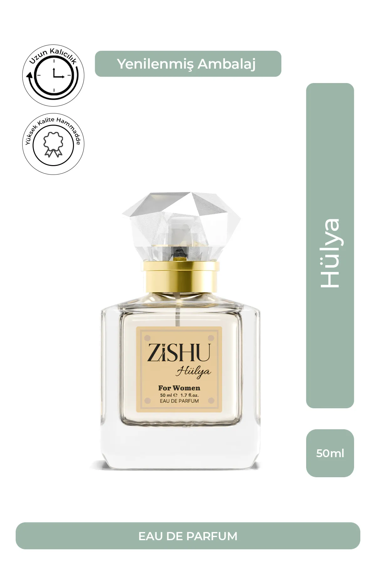ZİSHU - HÜLYA KADIN PARFÜMÜ 50 ML 