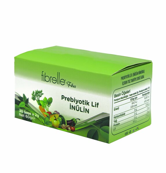 Fibrelle İnülin - Prebiyotik Lif Hindibağ 2 gr Saş