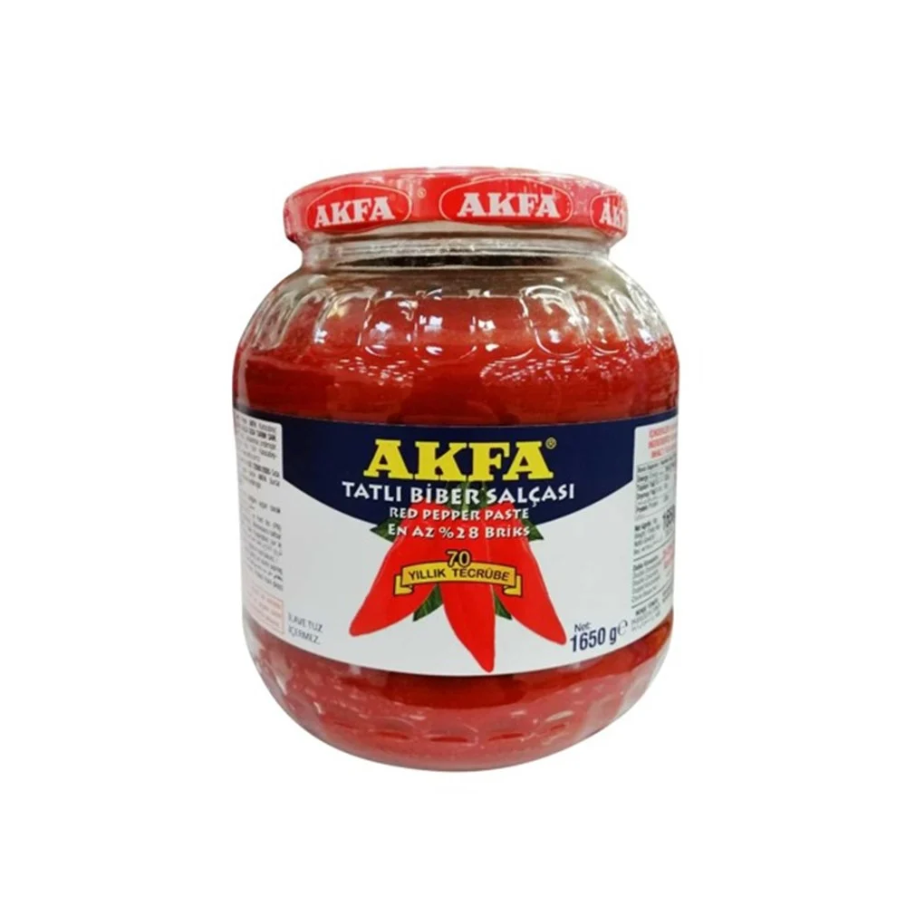 AKFA BİBER SALÇASI 1700 GR TATLI