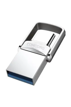 CONCORD C-OTGT64 64GB TYPE-C OTG METAL MİNİ FLASH 