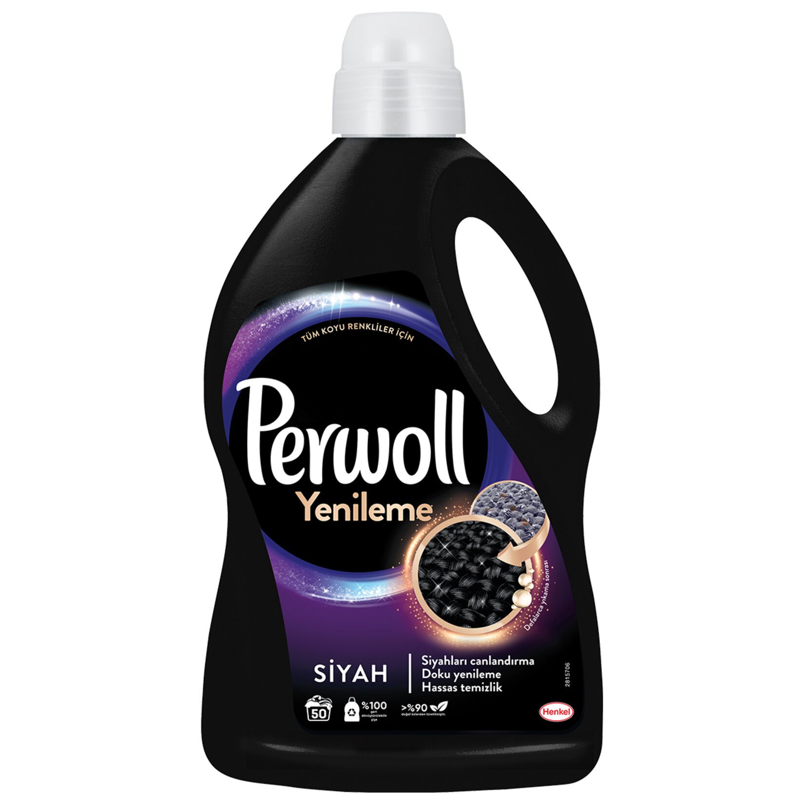 PERWOLL 3 LT SIVI DETERJAN SİYAH VE KOYU