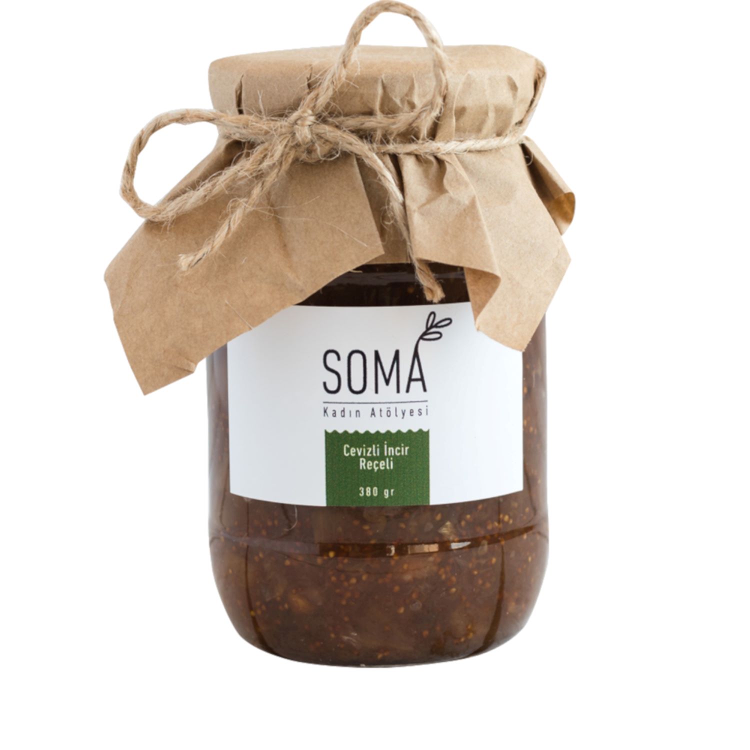 SOMA KADIN ATÖLYESİ CEVİZLİ İNCİR REÇELİ 380 G.