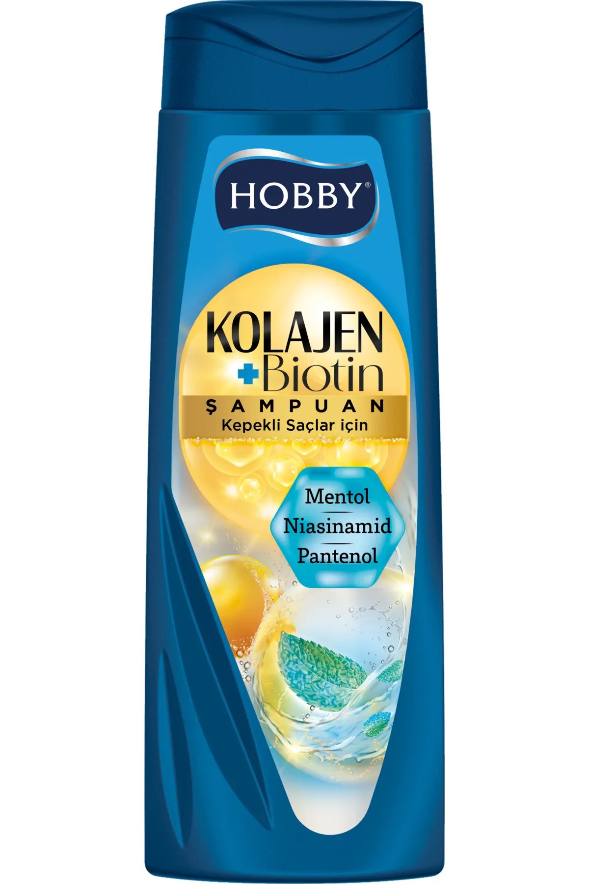HOBBY ŞAMPUAN KOLAJEN MENTOL&PANTENOL 480ML