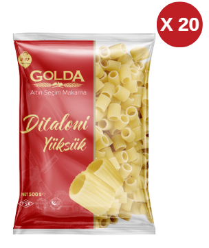 GOLDA YÜKSÜK  MAKARNA 500 GR (20 ADET)