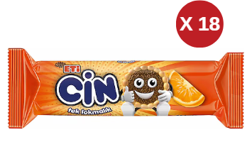 ETİ CİN LOKMALIK 114 GR ( 18 ADET )