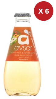 AVŞAR DÜŞES ARMUDU-NEKTARİ SODA 200 ML 6 ADET