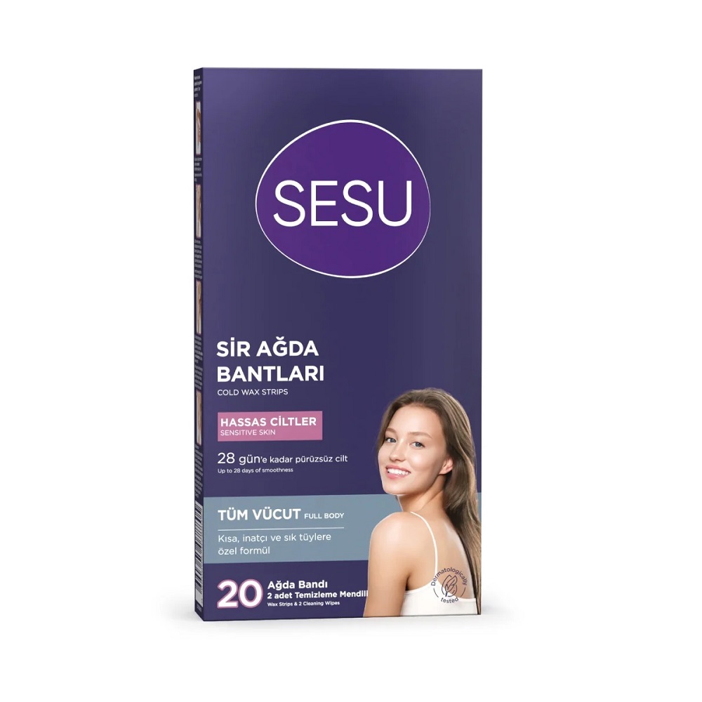 SESU AĞDA BANDI HASSAS CİLT 20 Lİ