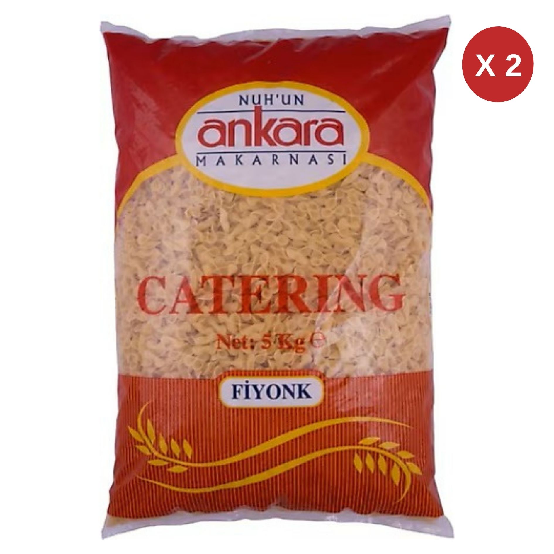ANKARA MAKARNA FİYONK 5 KG (2 ADET)