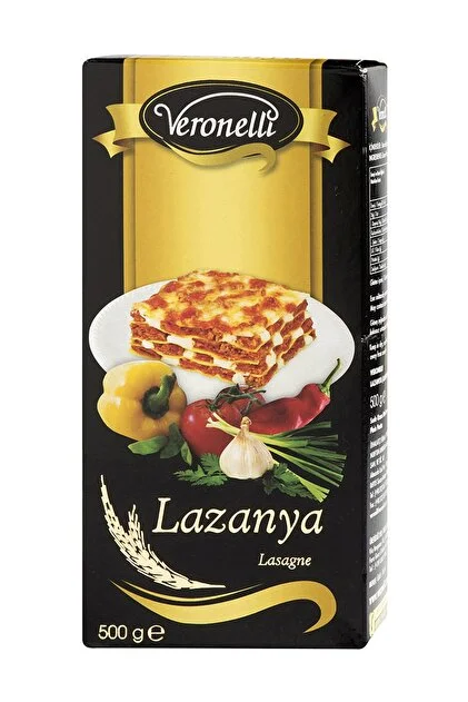VERONELLİ LAZANYA 500 GR MAKARNA