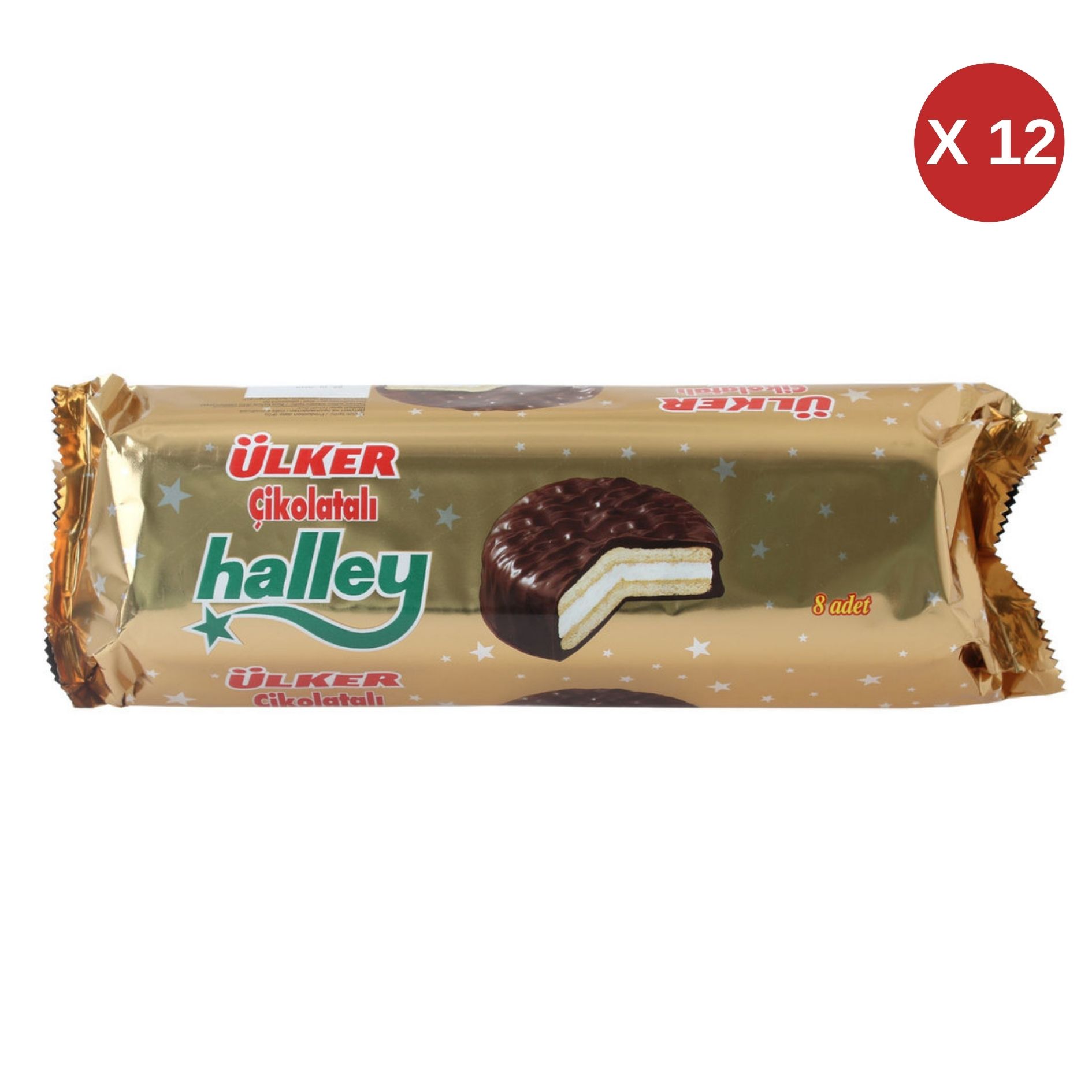 ÜLKER HALLEY PASTA 30 GR (12 ADET)