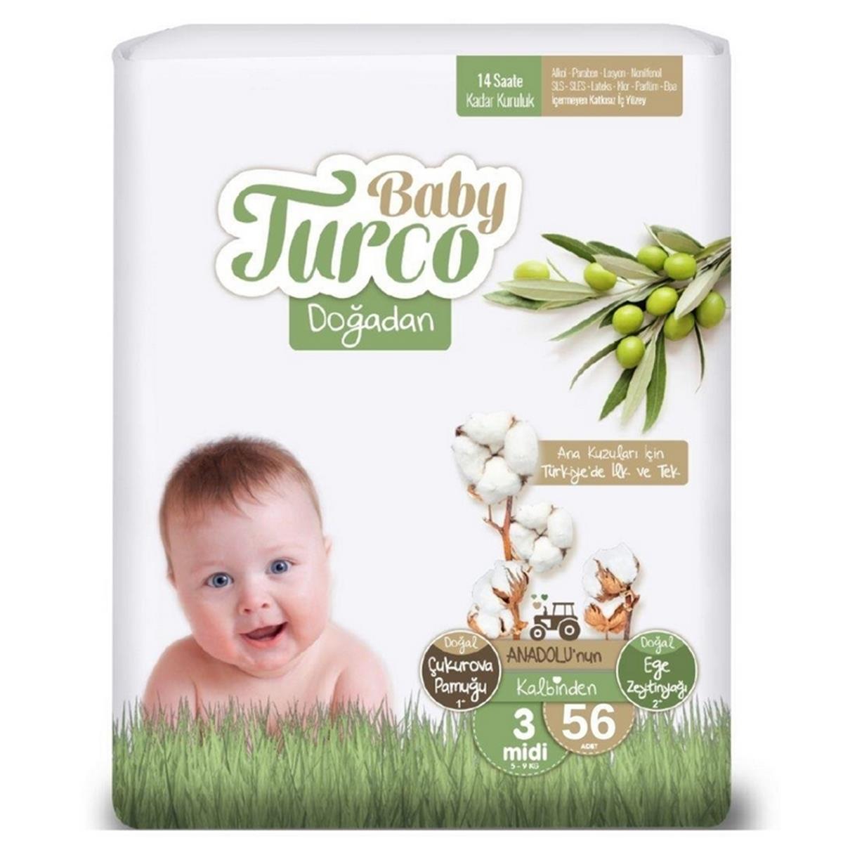 BABY TURCO EKONOMİK PAKET NO:3 56'LI