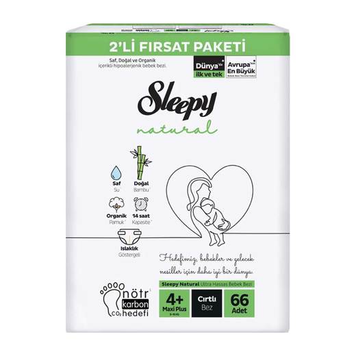 SLEPY FIRSAT PAKET NATURAL 2'Lİ MAXI +PLUS NO:4