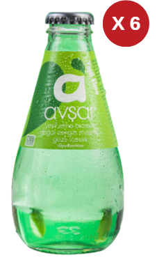 AVŞAR YEŞİL ELMA SODA 200 ML 6 ADET