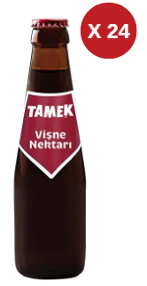 Tamek Cam Şişe Vişne 200 ML (6 ADET)